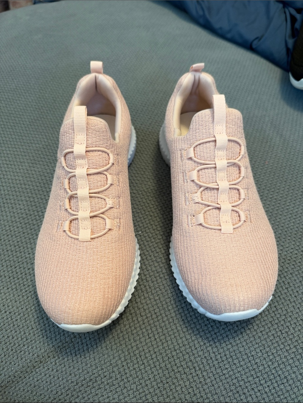 Skechers Women’s Slip-On Knit Walking Sneakers - Blush Pink
